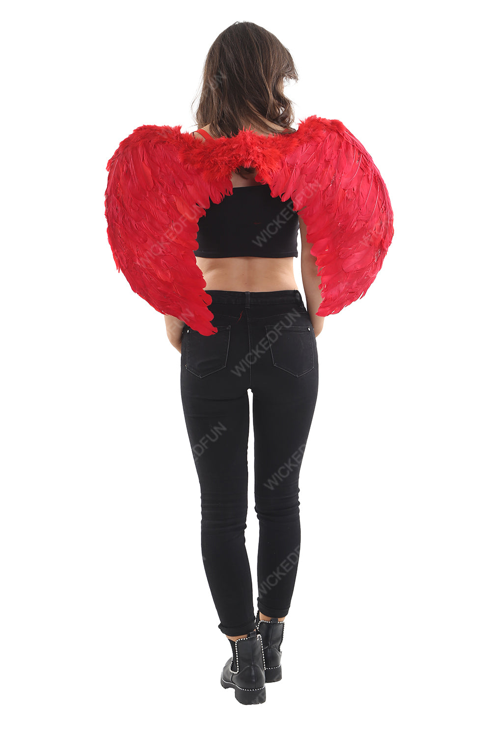 Red Feather Wings Medium Folding-1