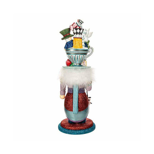 18" Hollywood Nutcrackers™ Alice Teacup Hat Nutcracker by Kurt Adler-1