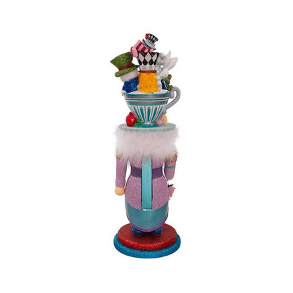24" Hollywood Nutcrackers™ Alice Teacup Party Hat Nutcracker by Kurt Adler-2
